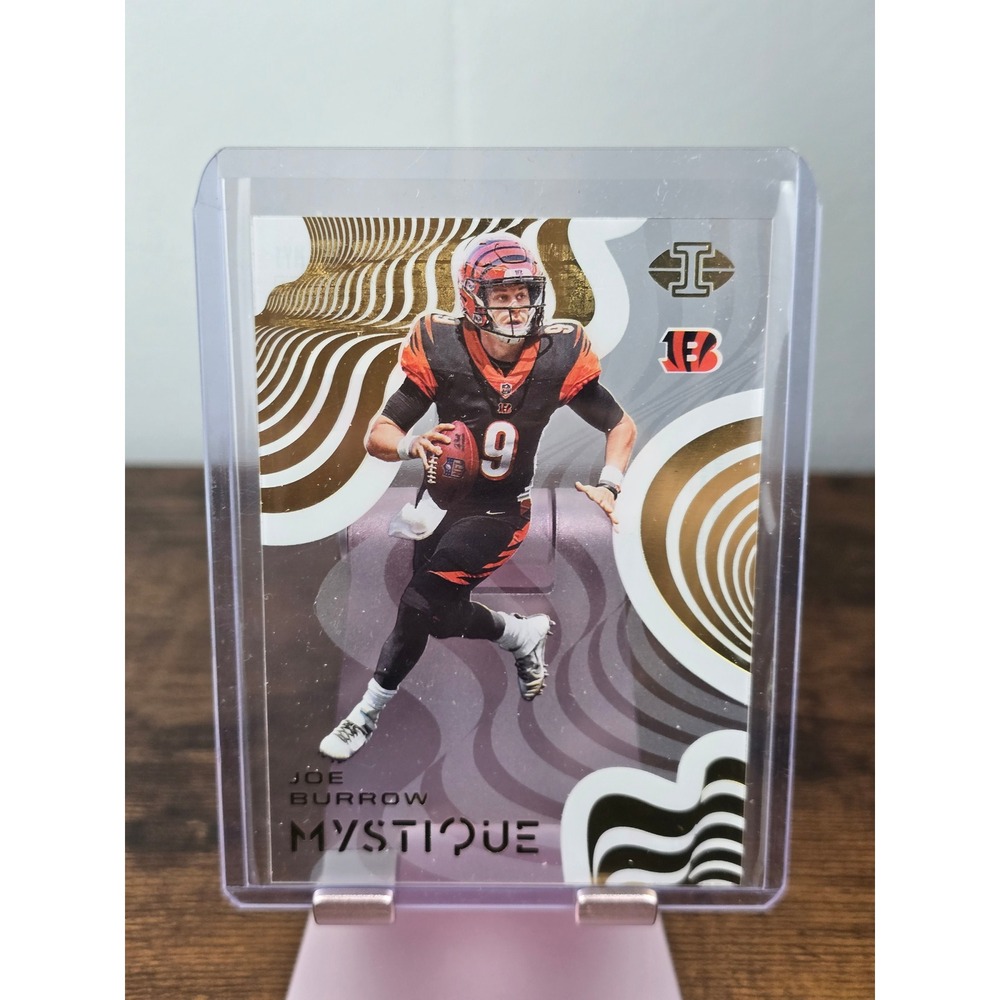 2020 Panini Illusions Joe Burrow Mystique Gold RC #MY1 Bengals